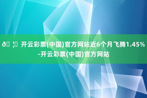 🦄开云彩票(中国)官方网站近6个月飞腾1.45%-开云彩票(中国)官方网站